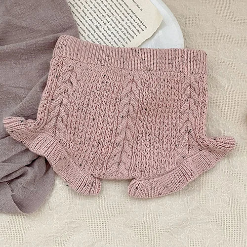 0-4Yrs Baby Girls Knitted Shorts Toddler Baby Girls Shorts