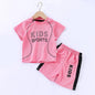 1-12 Years Old Quick Drying and Breathable Children's Sportswear Set Children's Pure Color Ball Clothing Set Children's Sets