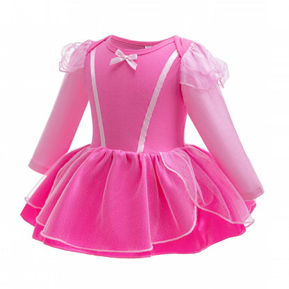 Baby Princess Romper for Girls with Headband 6M 12M Costume
