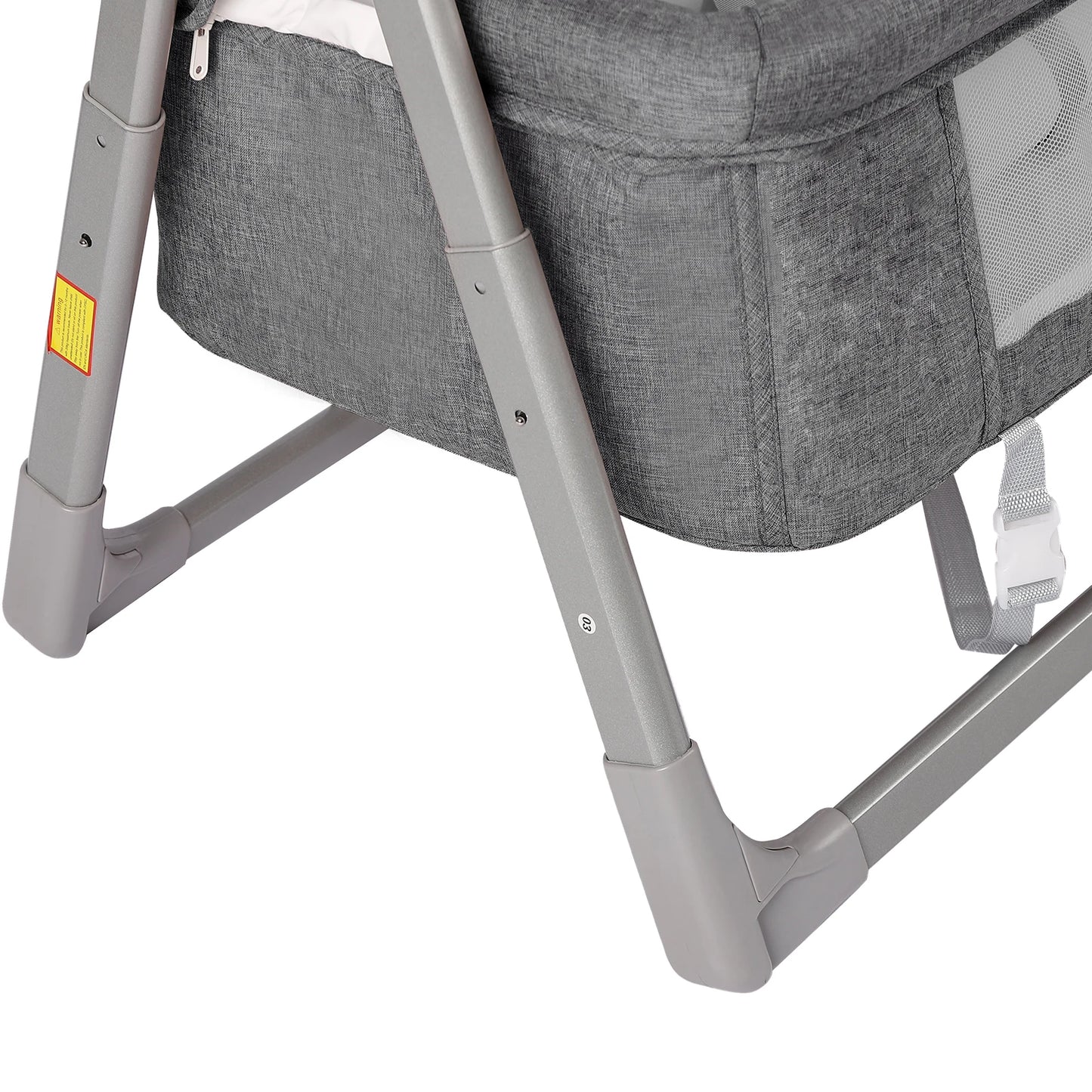 Electric cradle Baby Swing Bed, Automatic Rocking Recliner Crib Basket, Music Remoter Control Sleeping