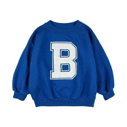 Children's Spring Autumn Hoodie Cartoon Print Unisex Sweatshirts