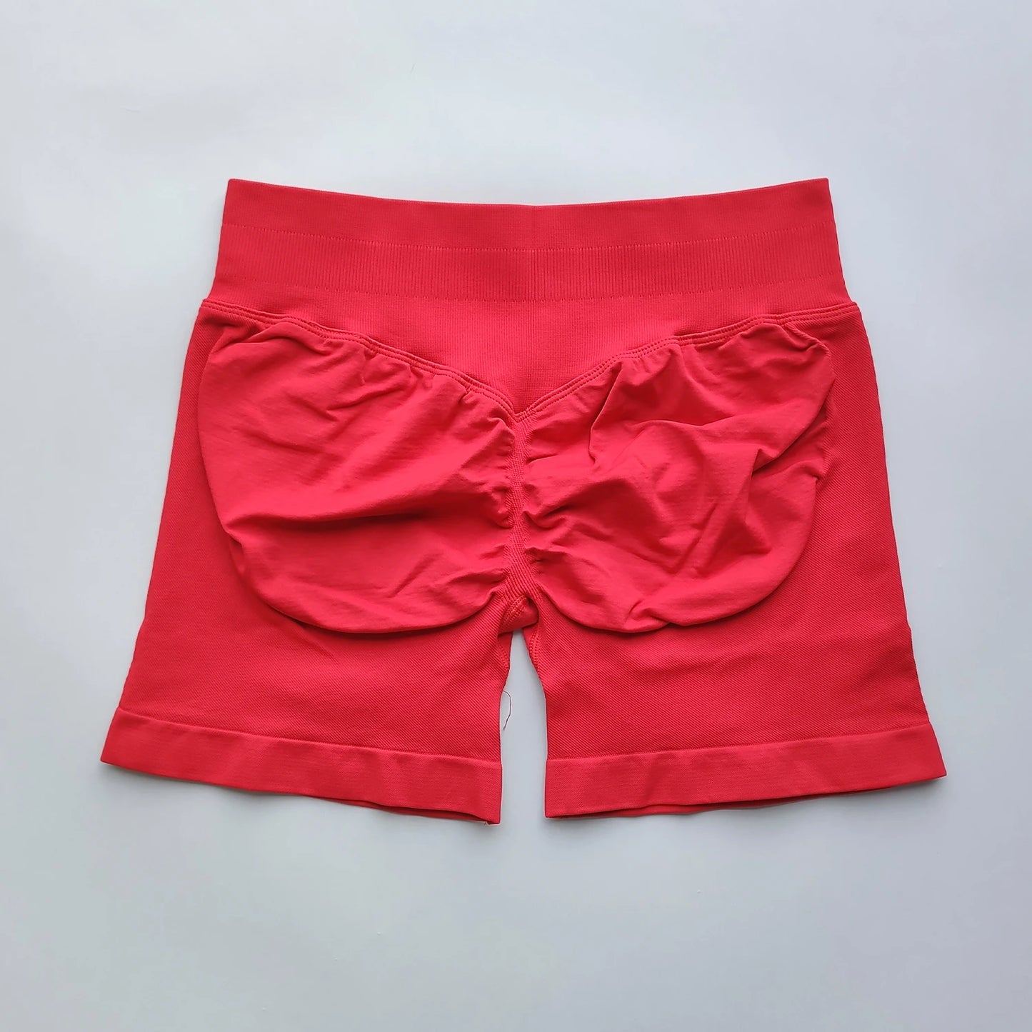 Shorts Seamless Gym Shorts Women, Fitness Sports Low Ribbed Band Workout Shorts
