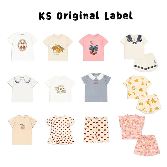 Children's Clothing Baby Girls & Boys Gorilla Bottom T-shirt Kids Home Set