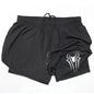2 in 1 Men's Gym Shorts Fitness Quick Dry Sports Performance running shorts