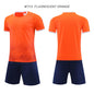Children Football Jerseys Shorts Boys Girls Soccer Clothes Set Short Sleeve Football Uniforms Kids Soccer Tracksuit Jersey 7712