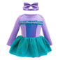 Baby Princess Romper for Girls with Headband 6M 12M Costume