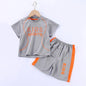 1-12 Years Old Quick Drying and Breathable Children's Sportswear Set Children's Pure Color Ball Clothing Set Children's Sets