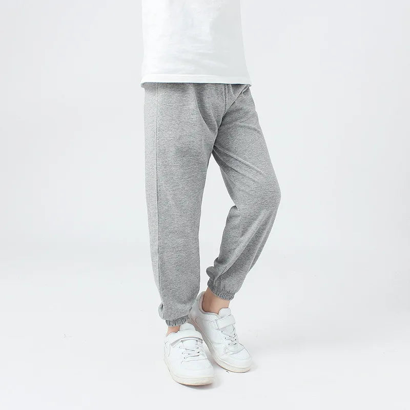 Unisex Toddler Jogger Pants Boys' Cotton Sweatpants Spring Baby Pants Children's Mosquito Trousers Summer Girls' Casual Clothes