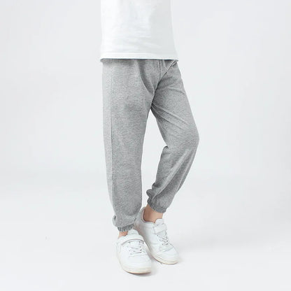 Unisex Toddler Jogger Pants Boys' Cotton Sweatpants Spring Baby Pants Children's Mosquito Trousers Summer Girls' Casual Clothes