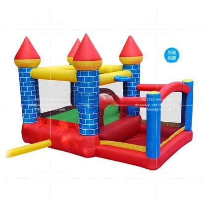 Trampoline, inflatable jumping bouncy castle, mini bouncy castle inflatable combo