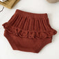 Kids Knitted Shorts Newborn Girls Tassels Shorts Cotton Knitting Design