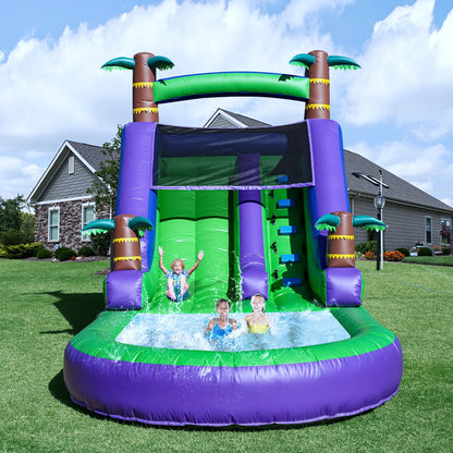 Children's Playground Inflatable water slide, bounce house and a 1100W Air blower 21ft/6.4M