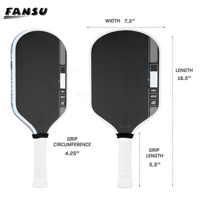 16mm Pickleball Paddle GEN 4 TFP  T700 Carbon Fiber Surface