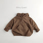 2025 Autumn New Children Long Sleeve Knit Hoodie Baby Boys Casual Sweatshirt Kids Girls Vintage