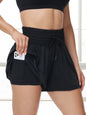 2 in 1 Athletic Shorts for Women High Waisted Gym Yoga running.