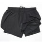 2 in 1 Men's Gym Shorts Fitness Quick Dry Sports Performance running shorts