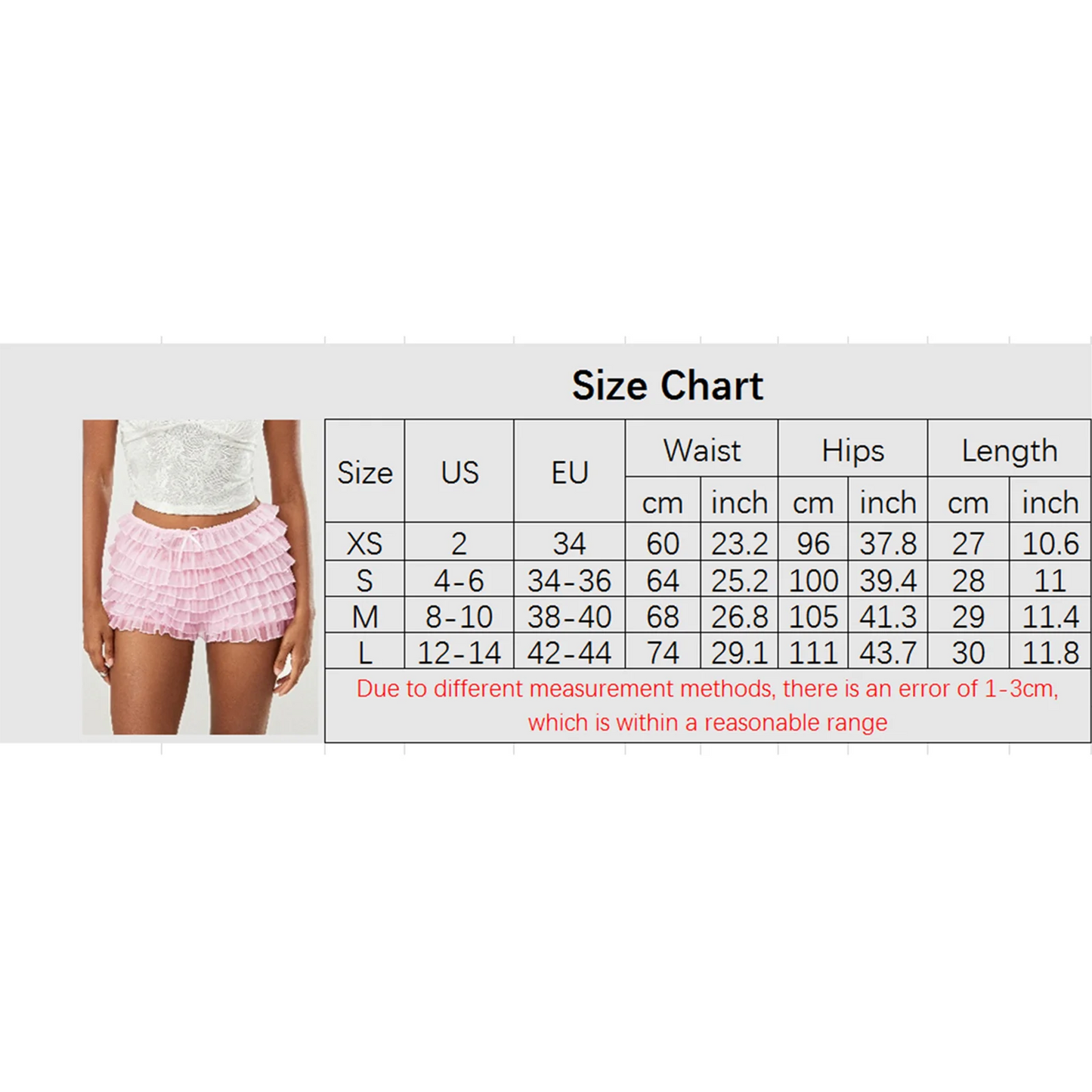 Women's Summer Ruffled Cute Bloomers