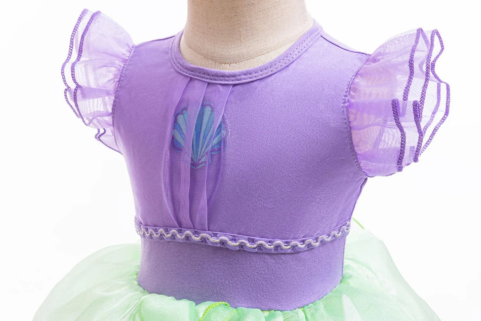 Baby Princess Romper for Girls with Headband 6M 12M Costume