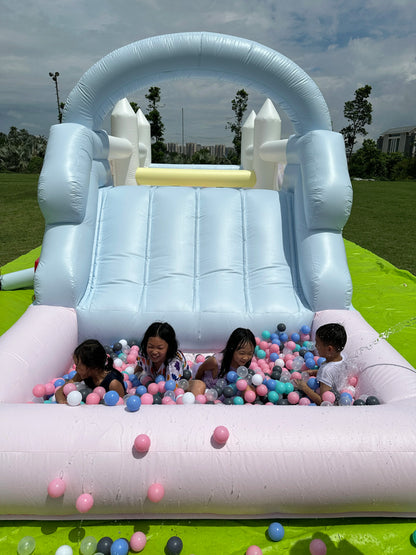 Inflatable  Water Sildes, Ball Pool, Jungle Gym,  Water Play Equipment With 1100W Air Blower