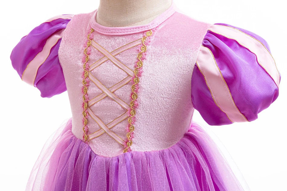 Baby Princess Romper for Girls with Headband 6M 12M Costume