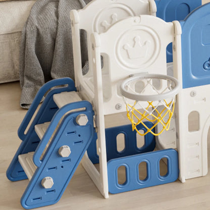 Kids Slide for Toddlers Age 1-4, 11in 1 Baby Slide Outdoor Indoor Playground with Basketball Hoop
