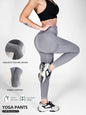 High Waisted Yoga Pants for Women - Tummy Control Workout Leggings with Pockets