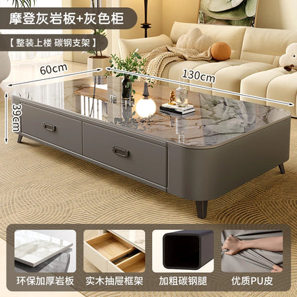 Coffee Table Clear Simple Designer Modern Luxury Decoration Living Room Furniture