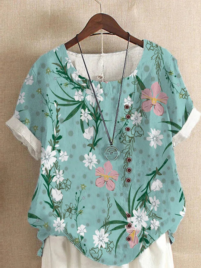 Short Sleeve T-shirts Woman Tops Loose fit T Shirt Women Clothes