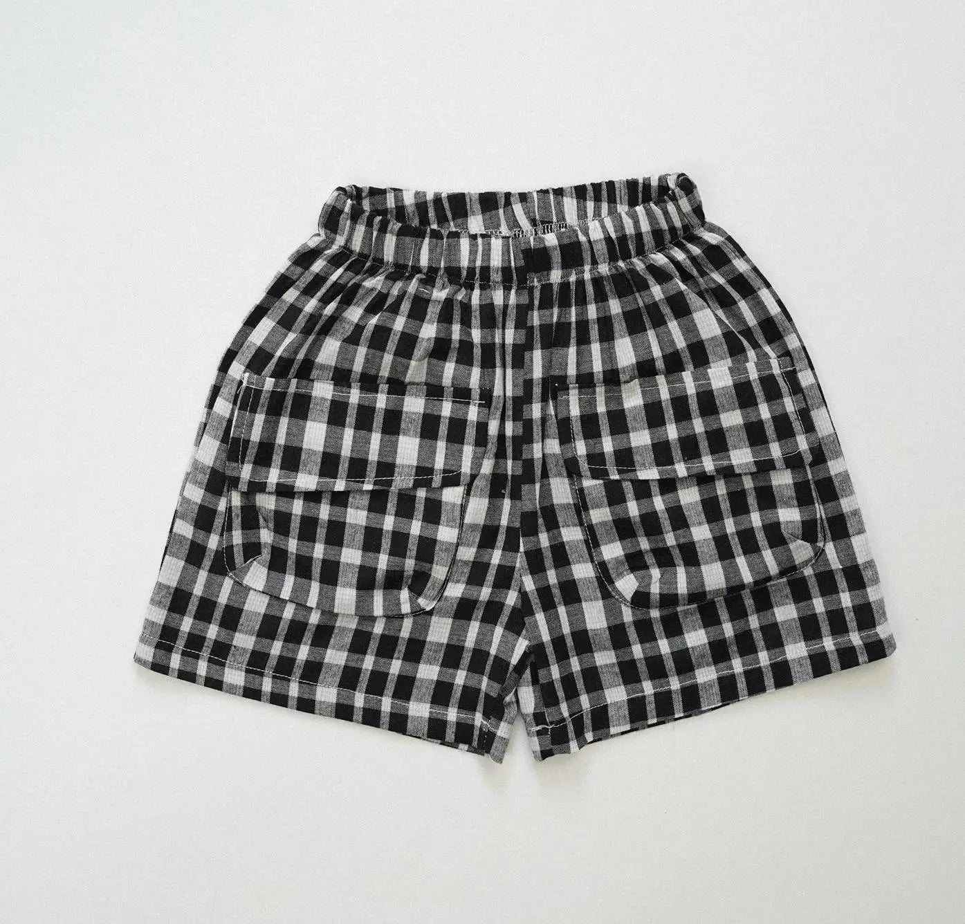 Toddler Shorts Baby Boy Plaid Shorts Girl Shorts