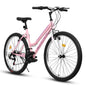 Womens 26 Inch Mountain Bike, 21 Speed Outdoor Cycling Bike