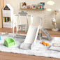 Kids Slide for Toddlers Age 1-4, 11in 1 Baby Slide Outdoor Indoor Playground with Basketball Hoop