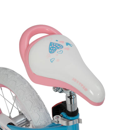 Colorful Girls Bike with Basket & Training Wheels 12 14 16 18 Inch Kids bike